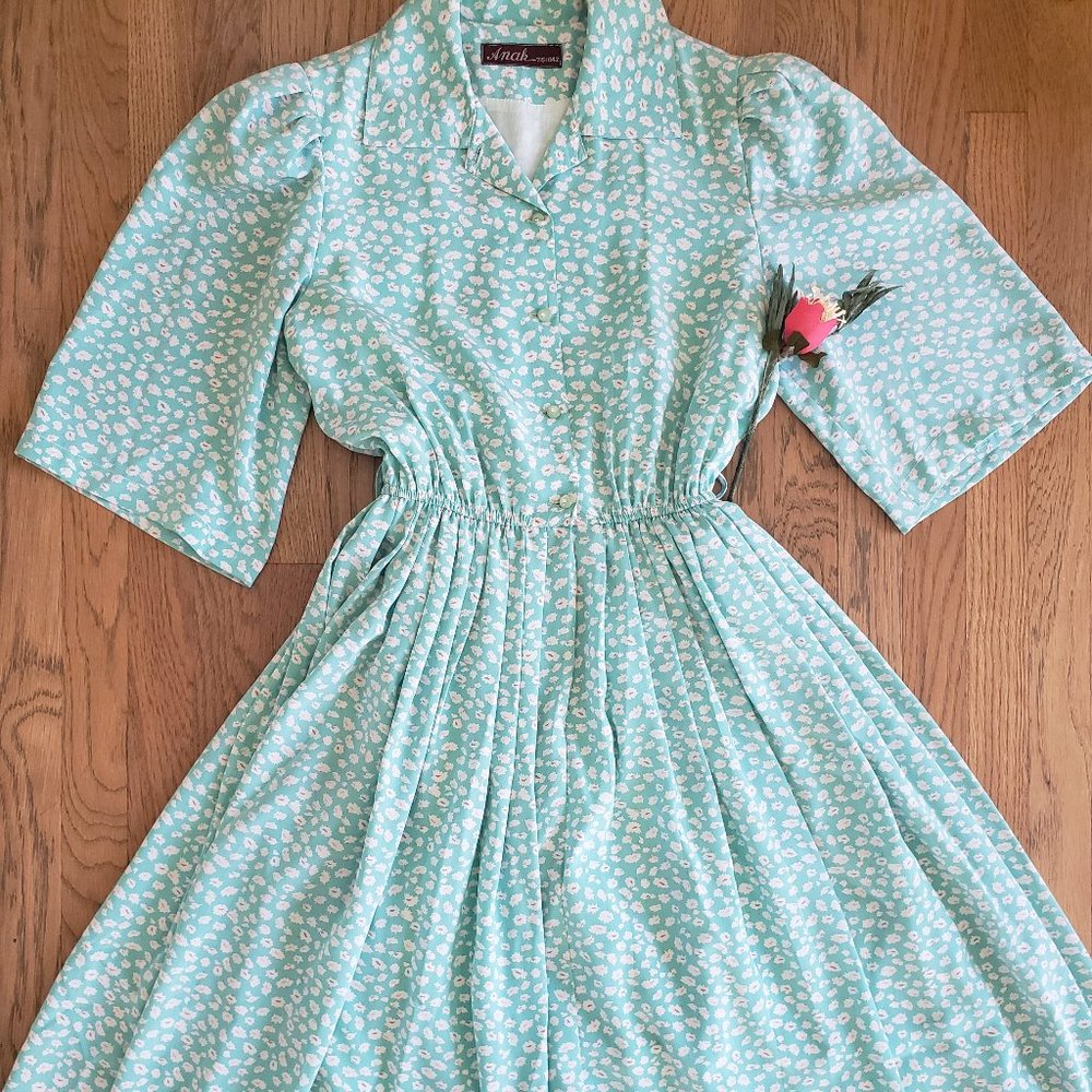 Vintage Minty Dress